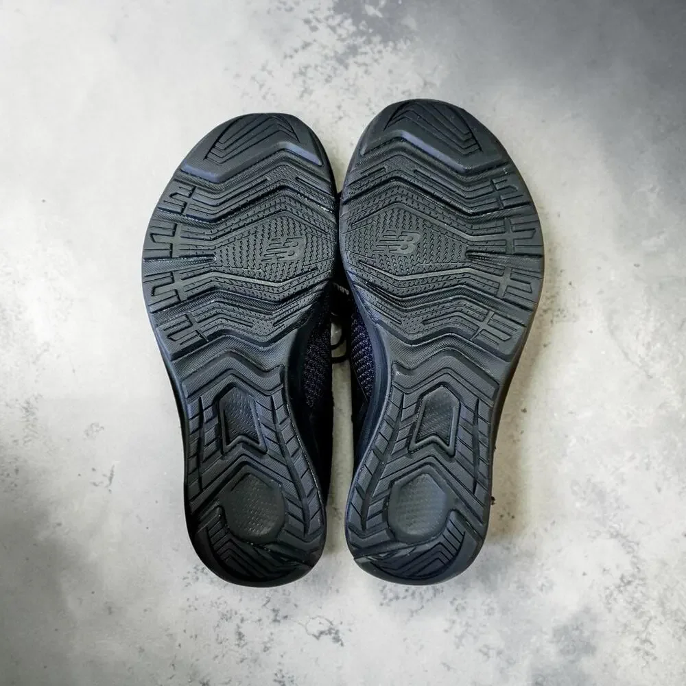 New Balance FuelCore Nergize Black Slip On Running Shoes Womens Size 5 WXNRGSK N